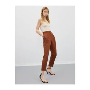 Koton Pleated Normal Waist Trousers