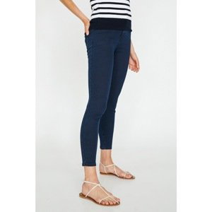 Koton Women's Blue Slim Fit Jean