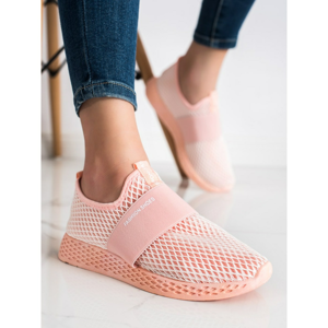 SHELOVET RE-INSERTABLE SNEAKERS WITH MESH