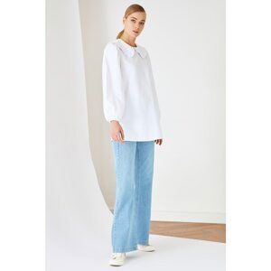 Trendyol Blue Hispanic High Waist Jeans