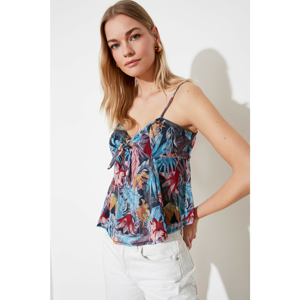 Trendyol Multi Color Strappy Blouse