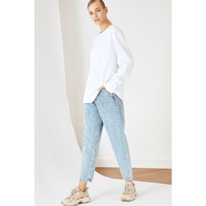 Trendyol Gray Skinny Mom Jeans