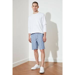 Trendyol Sax Men's Striped Pocket Shorts & Bermuda