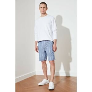 Trendyol Sax Men's Striped Pocket Shorts & Bermuda