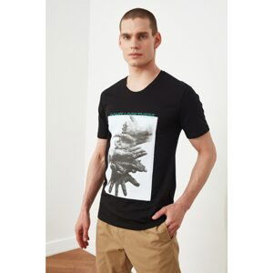 Trendyol Black Men's T-Shirt