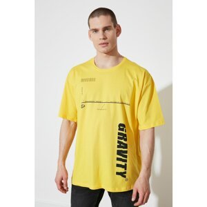 Trendyol Yellow Men's T-Shirt