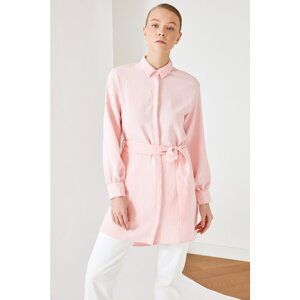 Trendyol Powder Shirt Collar Tunic