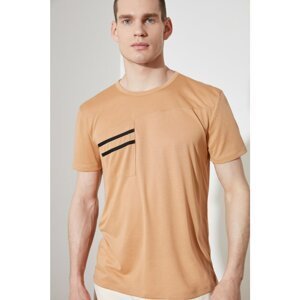 Trendyol Camel Men's Regular T-Shirt