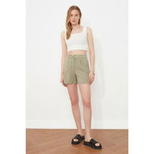 Trendyol Khaki Basic Shorts & Bermuda