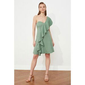 Trendyol Mint Flywheel Detailed Dress