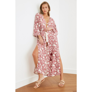 Trendyol Colorful Floral Kimono & Kaftan