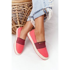 Espadrilles On A Braided Sole Big Star HH274478 Red