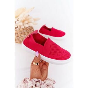 Slip-On Big Star Kids Slip-On Slip-On Sneakers - Deep Pink