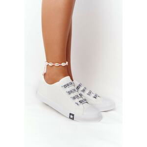 Women's Sneakers With Drawstring BIG STAR HH274094 White