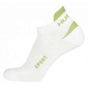 Socks HUSKY Sport white/light green