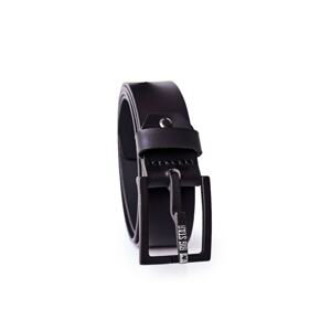 Leather Men's Belt Big Star HH674104 Black