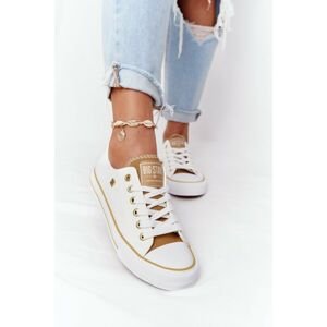 Classic Women's Sneakers BIG STAR HH274458 Off White