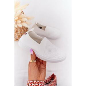 Kids Slip-on Big Star Sneakers - White