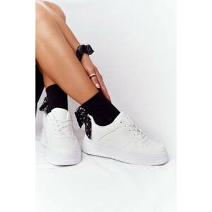 Women's Sport Shoes On A Platform White This Is Me