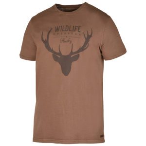 Men's T-shirt Deer M brown