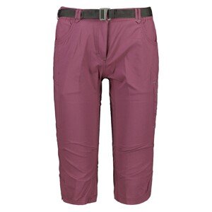 Women's 3/4 pants Klery L sv. burgundy