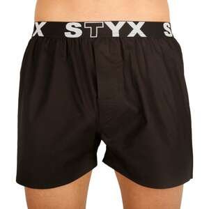 Men's shorts Styx sport rubber black (B960)