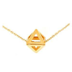 Triangle Gold Necklace