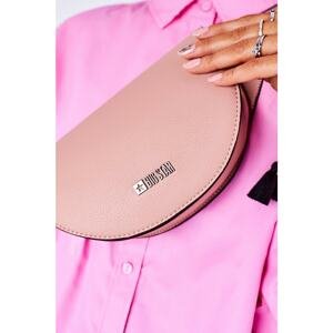 Leather Kidney Bag Big Star HH574078 Pink
