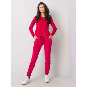 RUE PARIS Fuchsia velor set