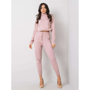 RUE PARIS Pink knitted set