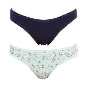2PACK women's panties Molvy multicolored (MD-821-KEB)