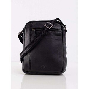 Men´s black leather bag