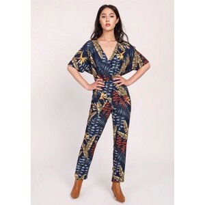 Lanti Woman's Jumpsuit Kb114 Navy Blue