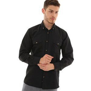 G722 DEWBERRY MEN'S SHIRT-BLACK