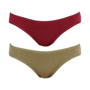 2PACK women's panties Molvy multicolored (MD-818-KEB)