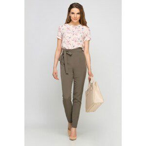 Lanti Woman's Trousers Sd113 Khaki