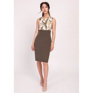 Lanti Woman's Dress Suk170 Khaki