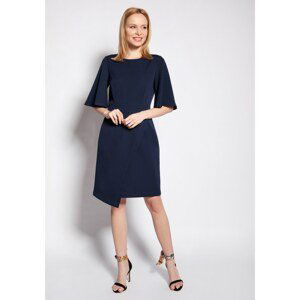 Lanti Woman's Dress Suk187 Navy Blue