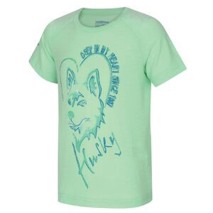 Children's t-shirt Zingl Kids sv. mint