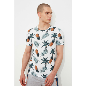 Trendyol White Men's T-Shirt