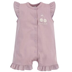 Pinokio Kids's Sweet Cherry Buttoned Romper