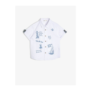 Koton Boy Ecru Shirt