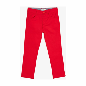 Koton Red Boy Pocket Detail Trousers