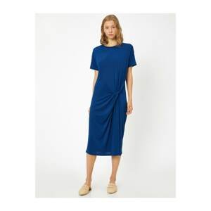 Koton Dress - Navy blue - Straight