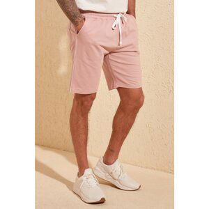 Trendyol Shorts - Rosa - Normal Waist