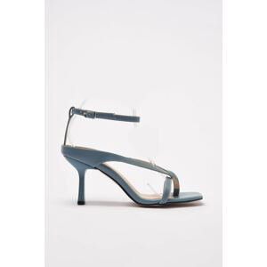 Trendyol Blue Women's Classic Heeled Shoes
