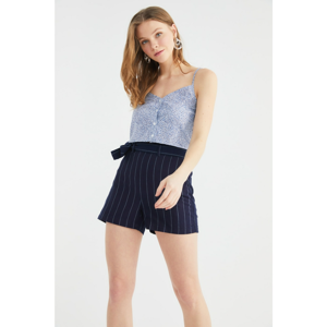 Trendyol Blue Strappy Blouse