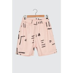 Trendyol Dried Rose Unisex Shorts & Bermuda