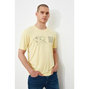 Trendyol Yellow Men's T-Shirt