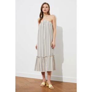 Trendyol Multicolor Striped Tie Dress